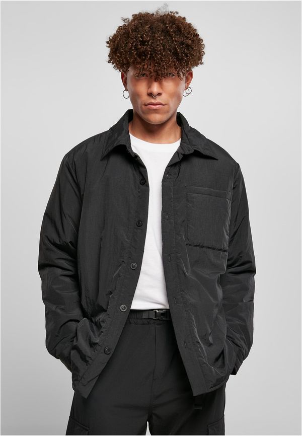 UC Men Reinforced Nylon Shirt Jacket Black