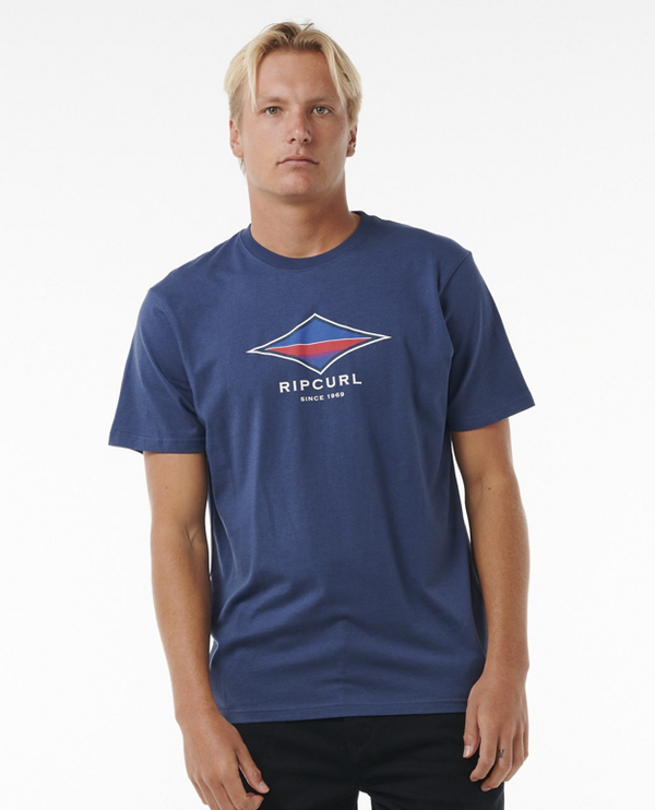 Rip Curl Rip Curl FILLER TEE Washed Navy T-shirt