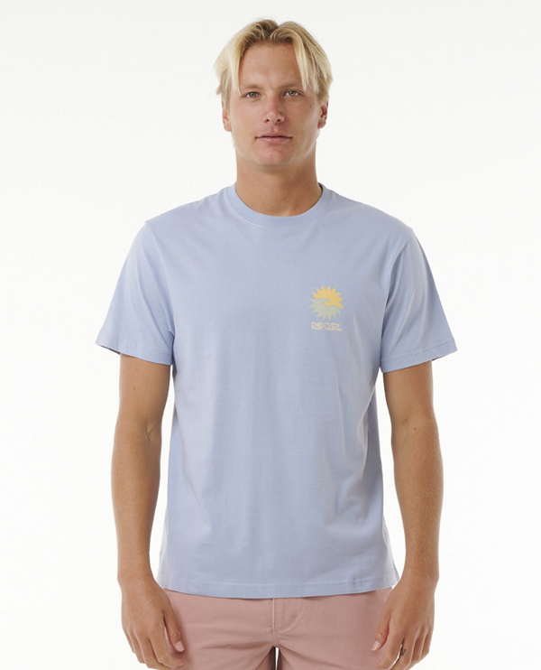 Rip Curl Rip Curl SWC BREAKER TEE Spray Blue T-shirt