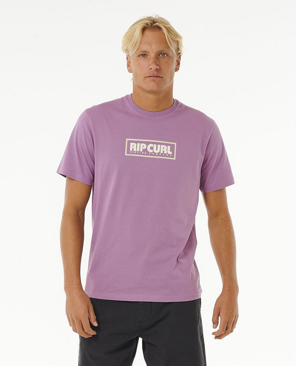 Rip Curl Rip Curl T-Shirt BIG MUMMA ICON TEE Dusty Purple