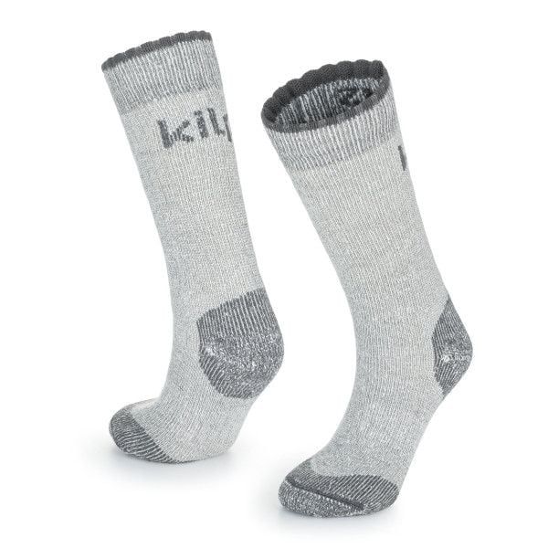 Kilpi Rough merino wool socks KILPI LECCO-U light grey