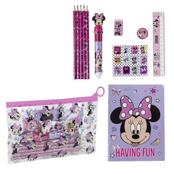 MINNIE SCHOOL STATIONERY SET EVA MINNIE