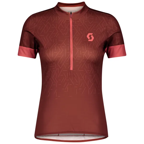 Scott Scott Endurance 20 S/Sl Rust Red/Brick Red Women's Cycling Jersey