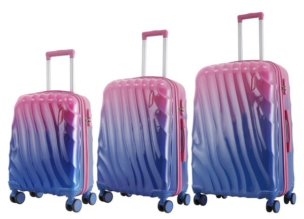 Semiline Semiline Unisex's ABS Suitcase Set T5650-0