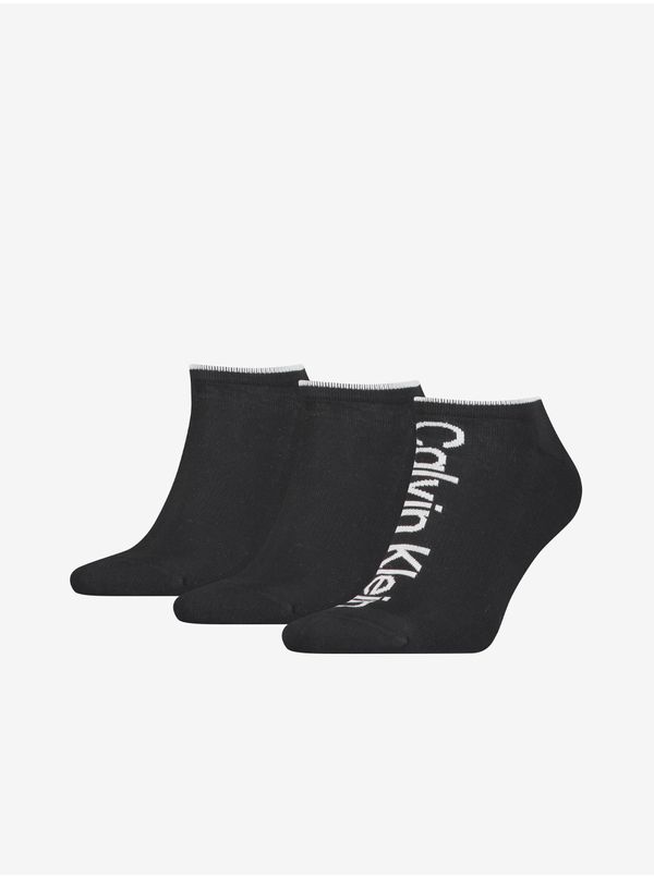 Calvin Klein Set of three pairs of men's socks in black Calvin Klein Underwear - Men