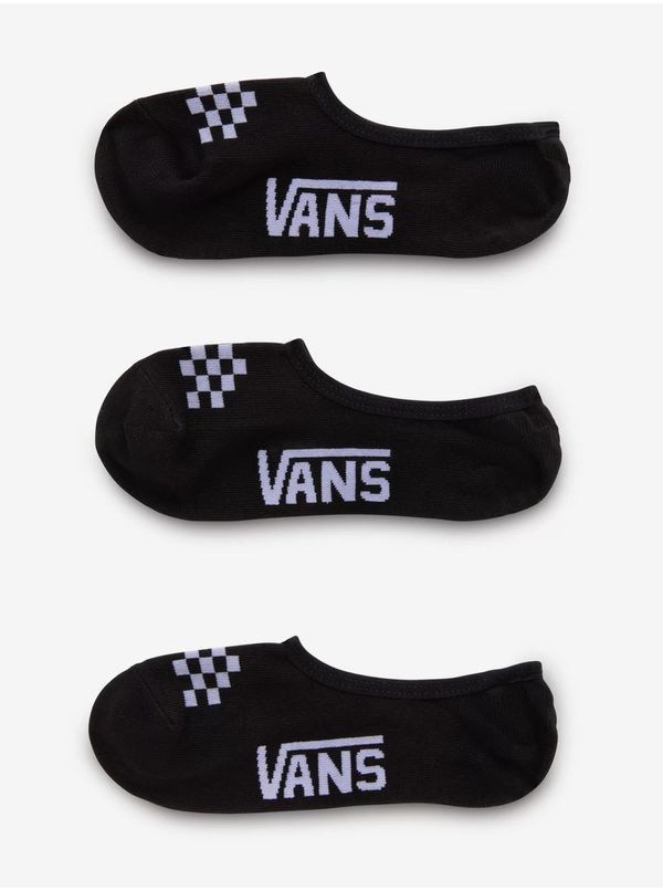 Vans Set of three pairs of women's socks in black VANS Classic Canoodle - Women