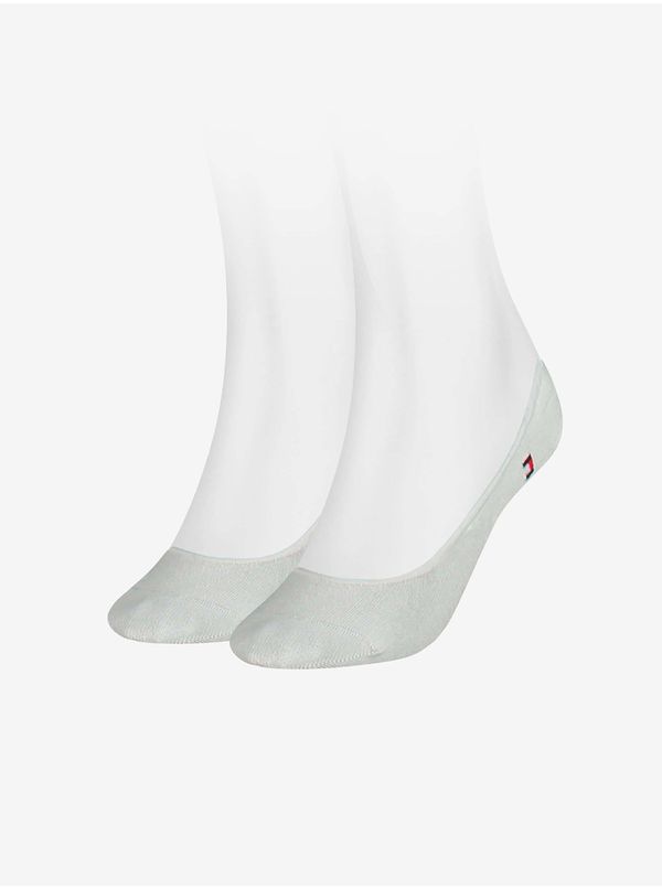 Tommy Hilfiger Set of two pairs of women's socks in white Tommy Hilfiger Underwe - Ladies