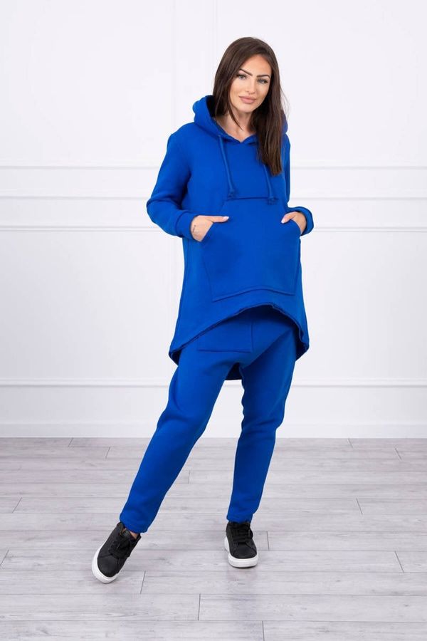 Kesi Set with trousers Baggy mauve-blue