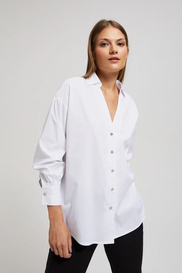 Moodo Shirts with decorative buttons