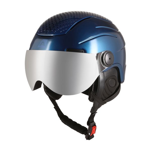 AP Ski helmet with visor AP ZEWEDE vallarta blue