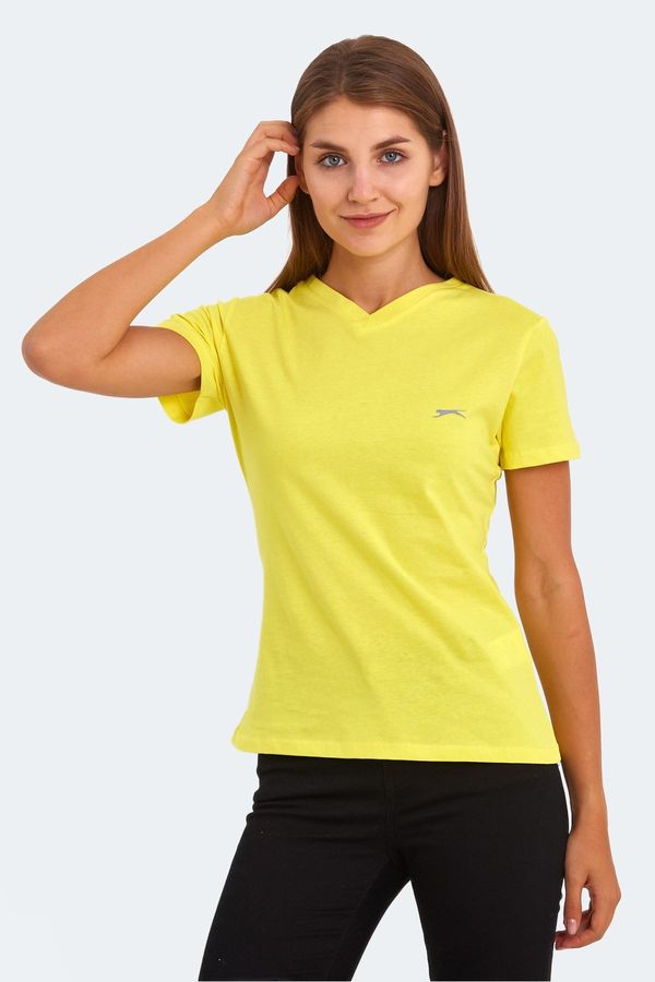 Slazenger Slazenger KRISTEN I Women's T-Shirt Yellow