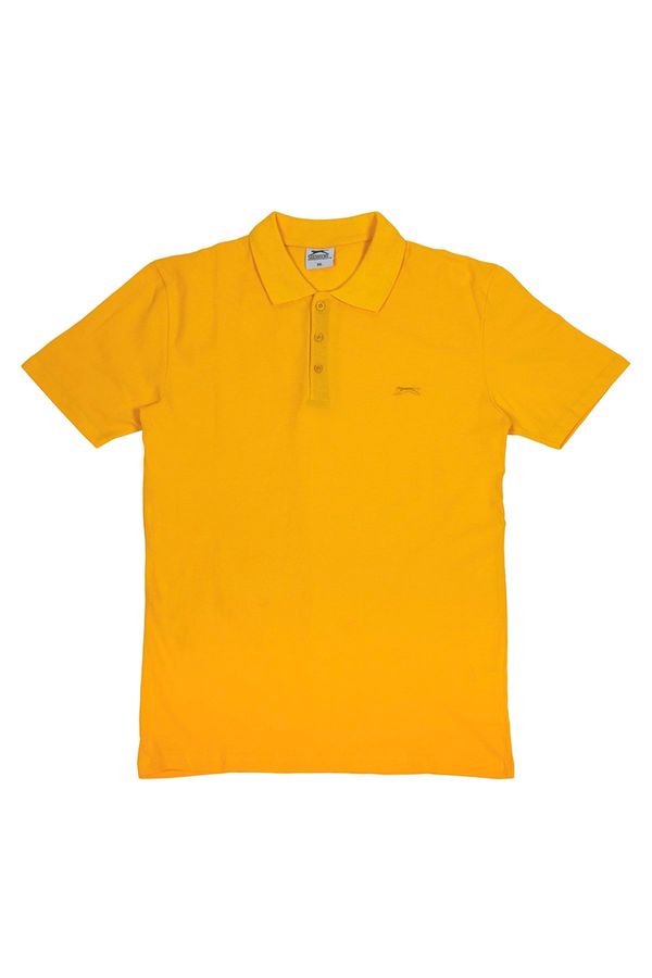 Slazenger Slazenger Salvator Plus Size Men's Polo T-shirt Mustard