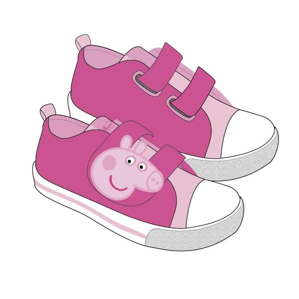 Peppa Pig SNEAKERS PVC SOLE COTTON PEPPA PIG