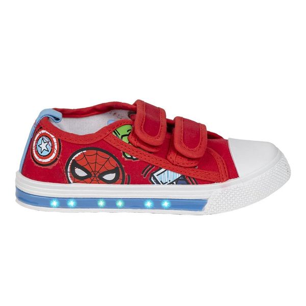 AVENGERS SNEAKERS PVC SOLE WITH LIGHTS COTTON AVENGERS