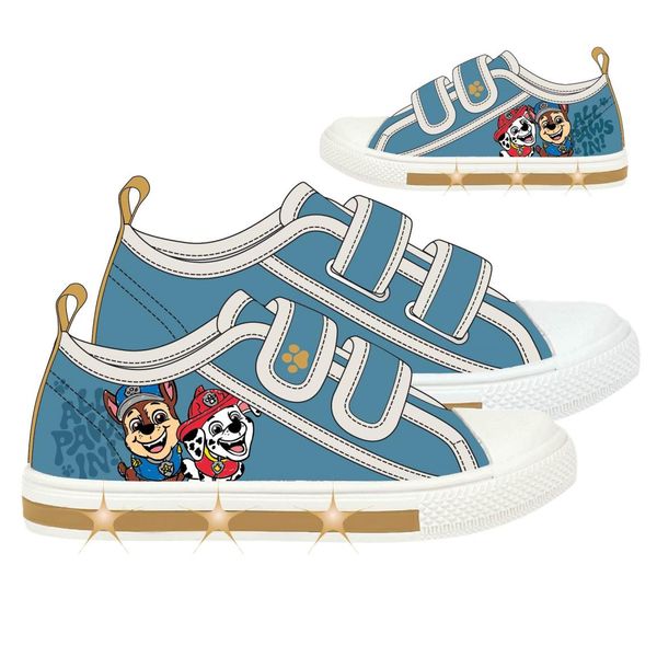 Paw Patrol SNEAKERS PVC SOLE WITH LIGHTS COTTON PAW PATROL