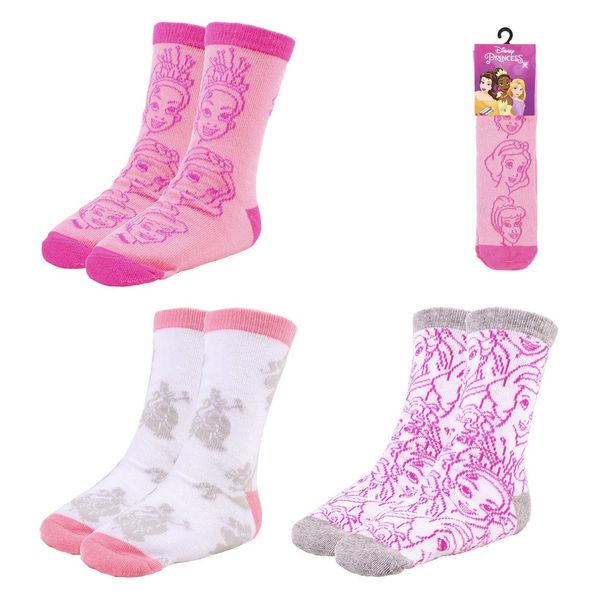 Princess SOCKS PACK 3 PIECES PRINCESS