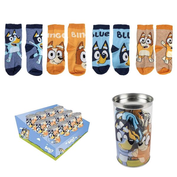 BLUEY SOCKS PACK 4 PIECES BLUEY