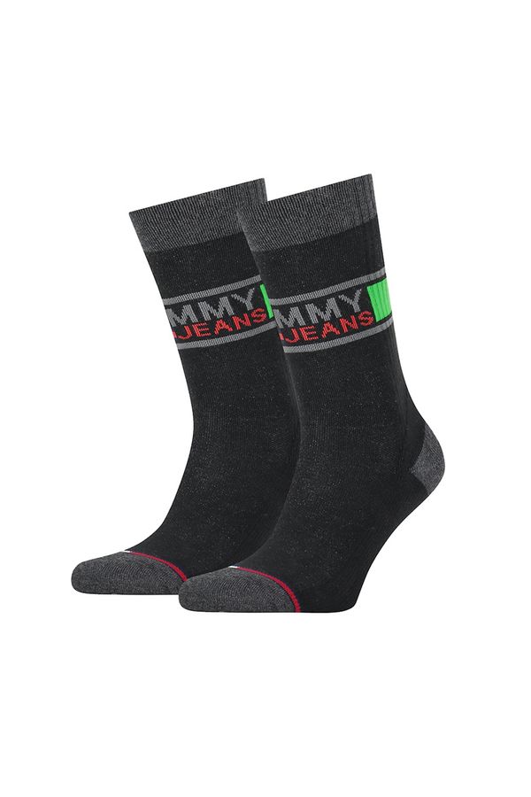 Tommy Hilfiger Socks - Tommy Jeans TH UNI TJ SOCK 2P black