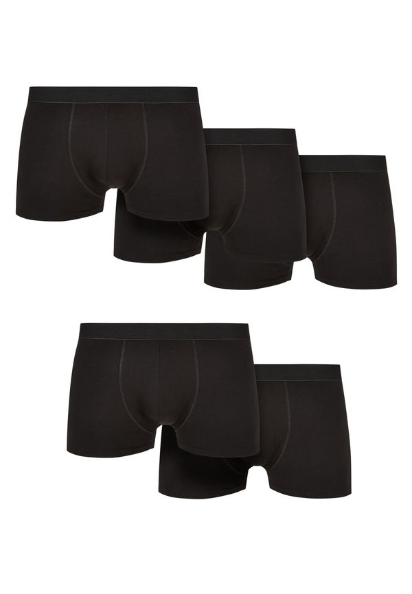 UC Men Solid Organic Cotton Boxer Shorts 5-Pack Black+Black+Black+Black+Black