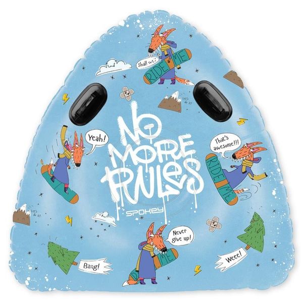 Spokey Spokey TRIANGLE FOX Inflatable snow slipper in the face of a triangle