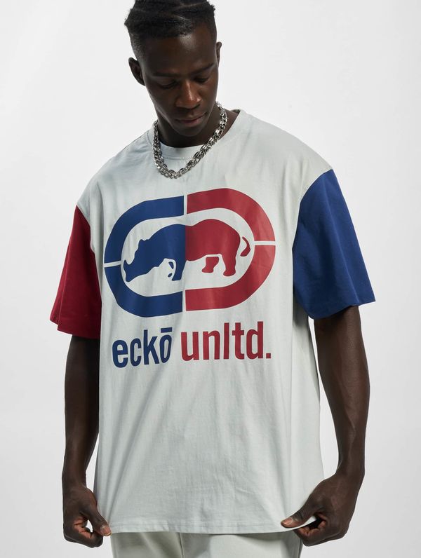Ecko Unltd. Společnost Ecko Unltd. Grande T-shirt grey/red/blue
