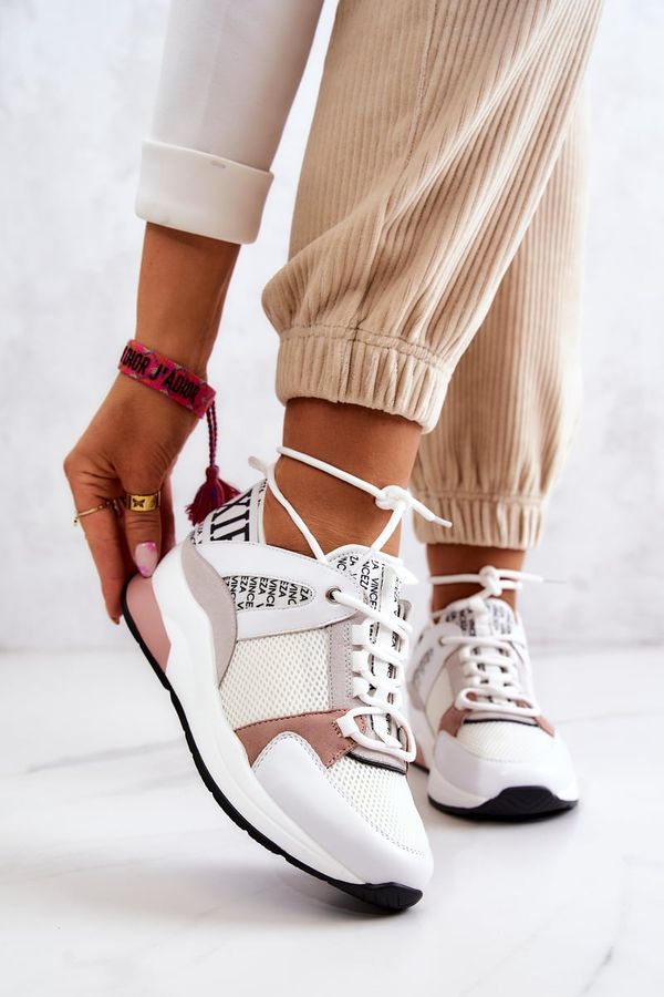 Kesi Sports Shoes Wedge Sneakers White Lorey