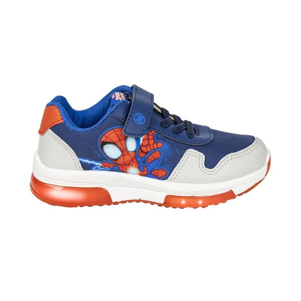 SPIDEY SPORTY SHOES PVC SOLE WITH LIGHTS SPIDEY