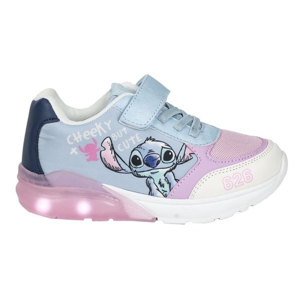 STITCH SPORTY SHOES TPR SOLE WITH LIGHTS STITCH