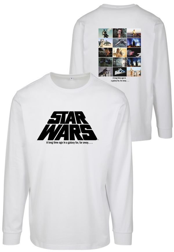 Merchcode Star Wars Long Sleeve Photo Collage White