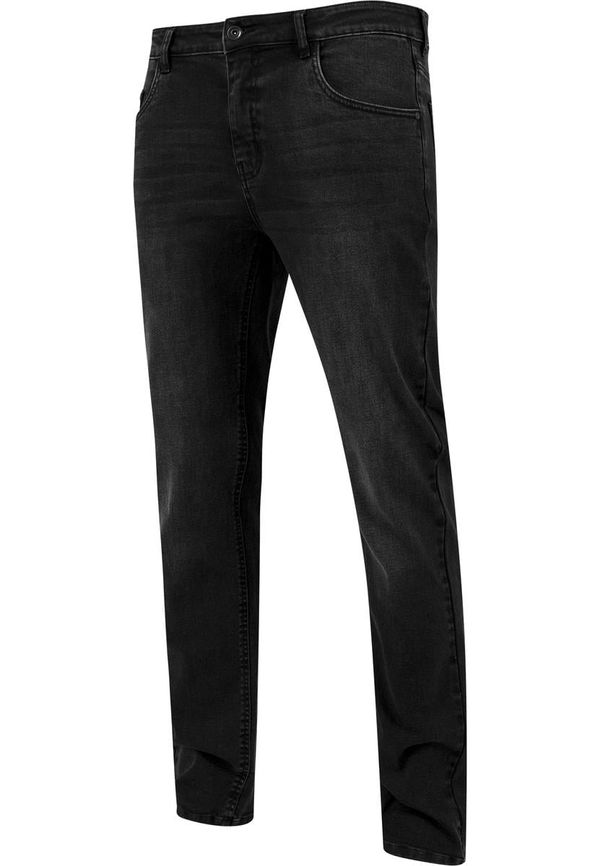 UC Men Stretch denim trousers black washed