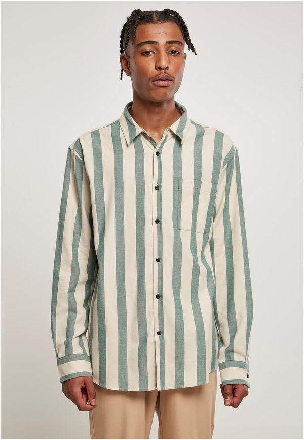 UC Men Striped shirt Greenlancer/softseagrass