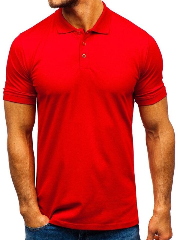 Kesi Stylish men's T-shirt 9025 - red,