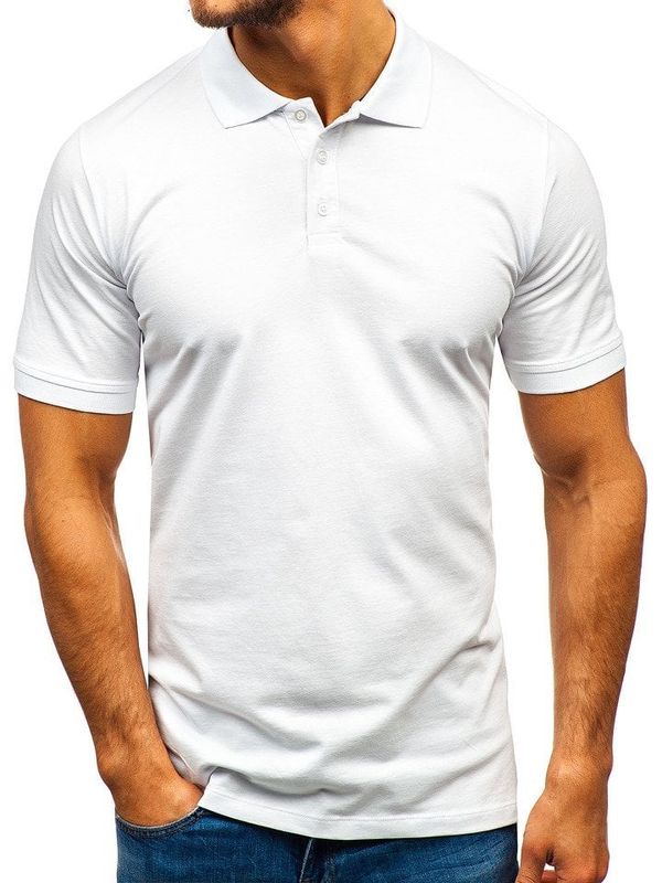 Kesi Stylish men's T-shirt 9025 - white,