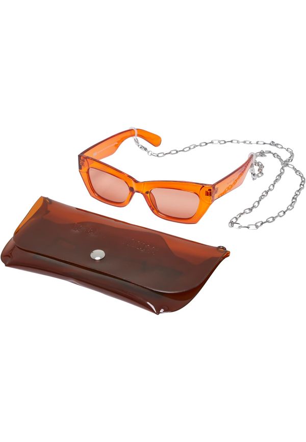 Urban Classics Accessoires Sunglasses bag with strap and Venetian brown/silver