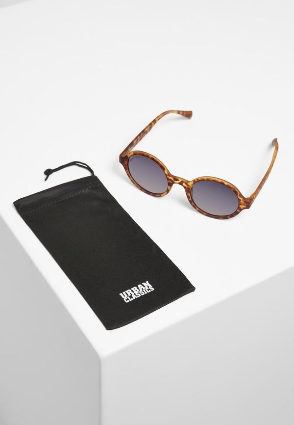 Urban Classics Accessoires Sunglasses Retro Funk UC brown leo/grey