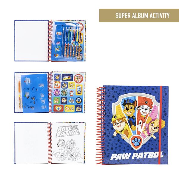 Paw Patrol SUPER ACTIVITY ALBUM COLOREABLE PAW PATROL