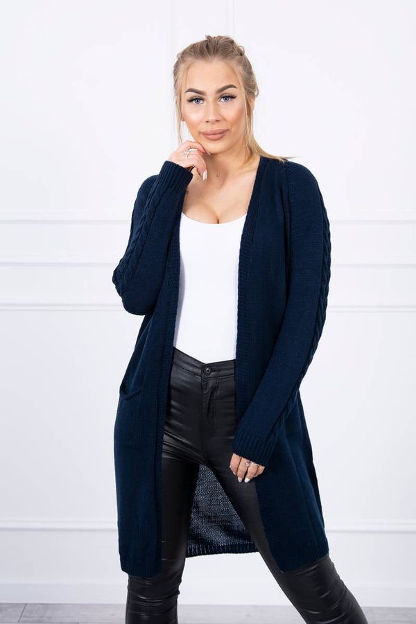 Kesi Sweater with pockets dark blue