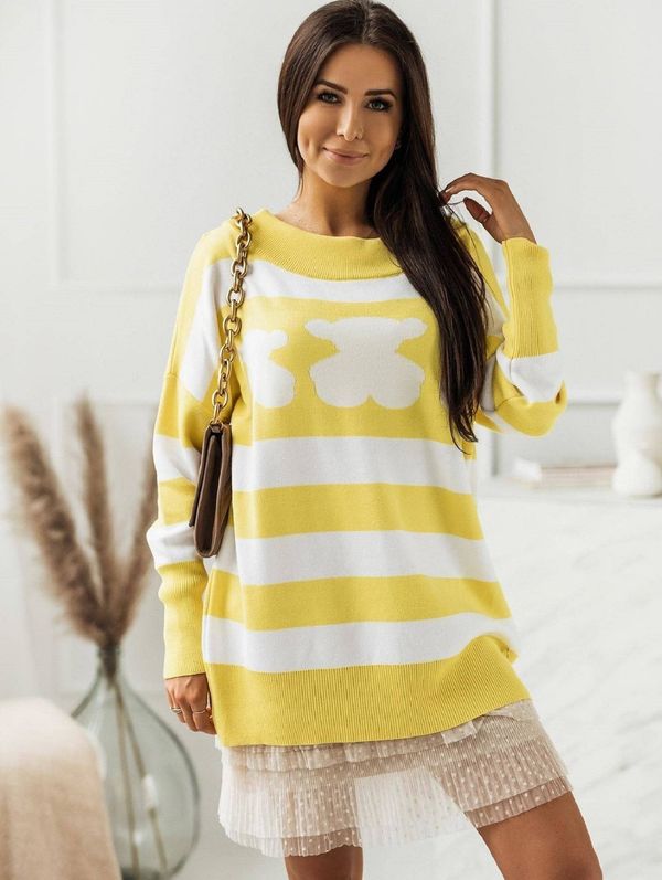 Cocomore Sweater yellow Cocomore cmgB151.S09