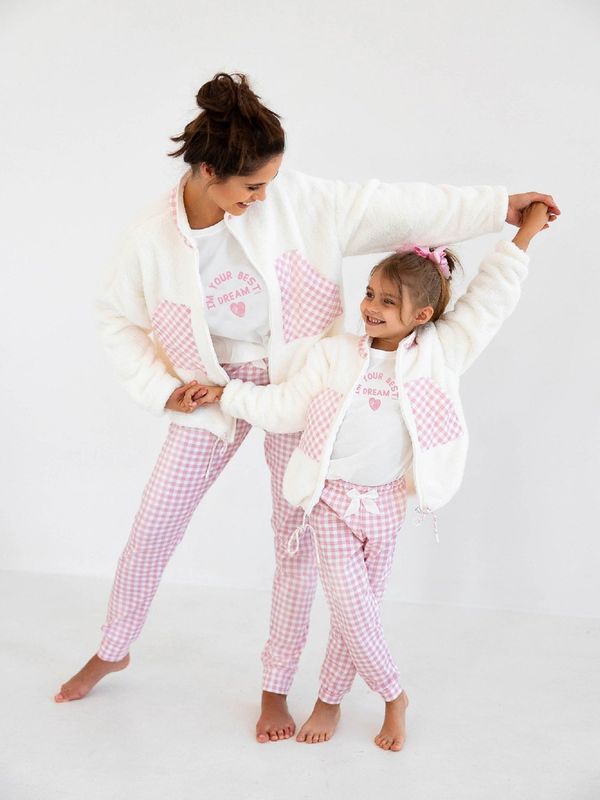 Sensis Sweatshirt Sensis Nanny Kids L/R 134-152 ecru-pink 001
