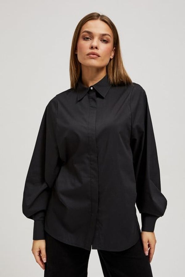 Moodo Tailored shirt with puffed sleeves