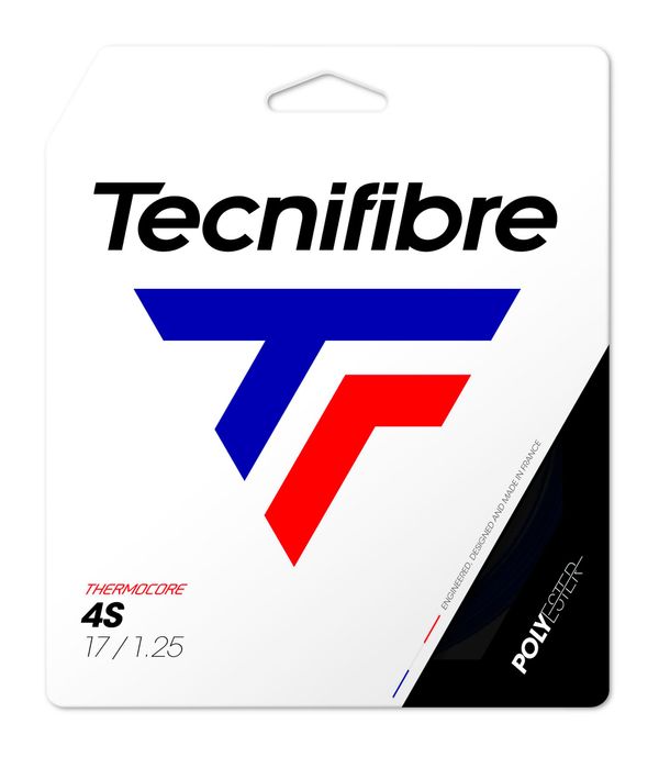 Tecnifibre Tenisový výplet Tecnifibre  Black Code 4S (12 m)  1,25 mm