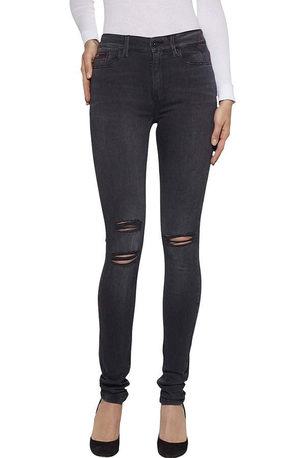 Tommy Hilfiger Tommy Hilfiger Jeans - High rise skinny Santana DYBDST black