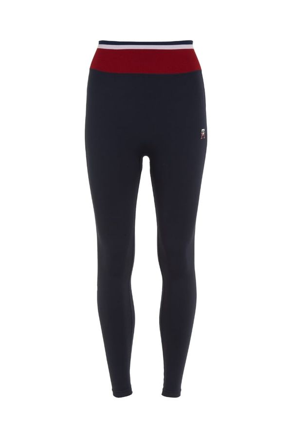 Tommy Hilfiger Tommy Hilfiger Leggings - HW GS SEAMLESS LEGGI blue