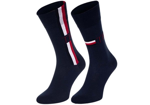 Tommy Hilfiger Tommy Hilfiger Man's 2Pack Socks 100001492002 Navy Blue