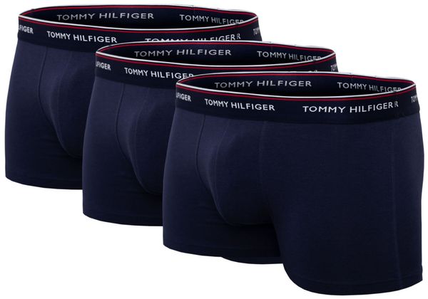 Tommy Hilfiger Tommy Hilfiger Man's 3Pack Trunks 1U87903842 409 Navy Blue