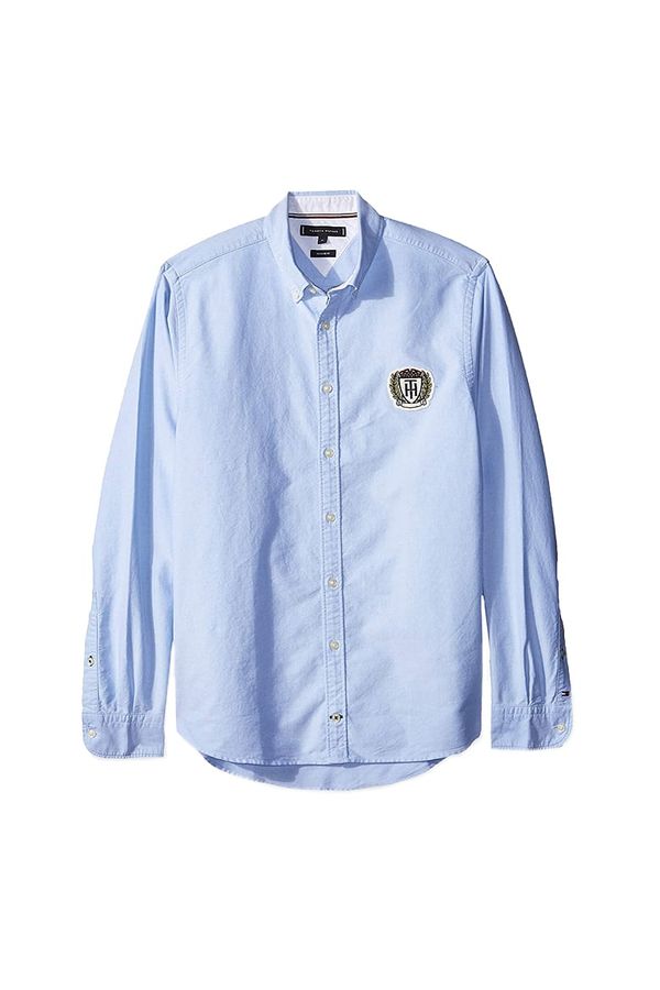 Tommy Hilfiger Tommy Hilfiger Shirt - CREST BADGE SHIRT blue