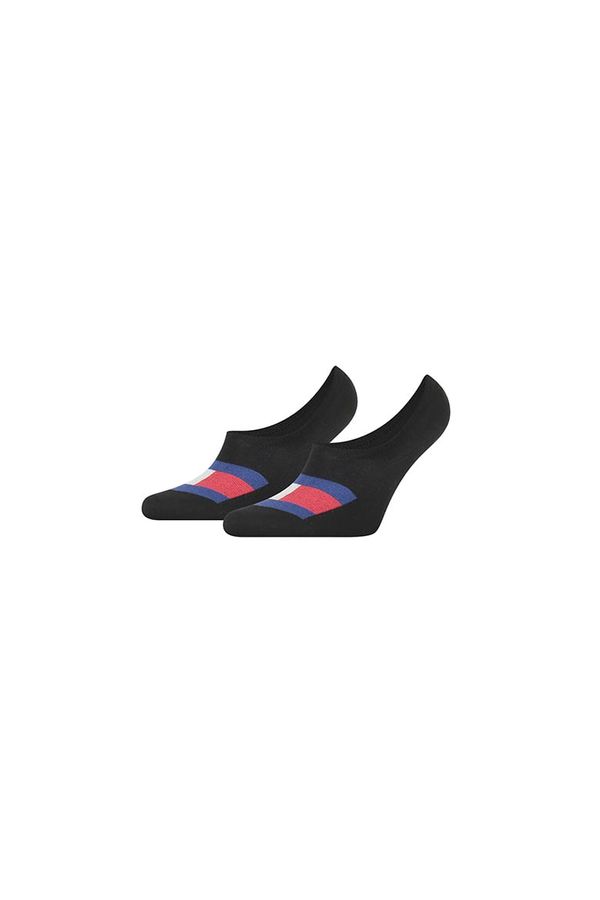 Tommy Hilfiger Tommy Hilfiger Socks - TH MEN FOOTIE 2P FLAG black