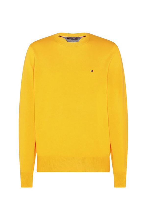 Tommy Hilfiger Tommy Hilfiger Sweater - PIMA COTTON CASHMERE CREW NECK yellow