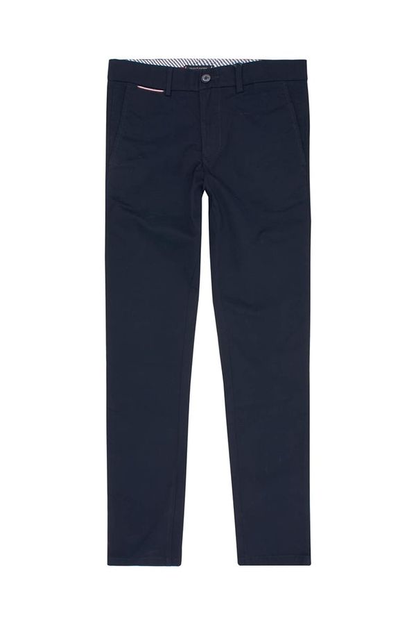 Tommy Hilfiger Tommy Hilfiger Trousers - BLEECKER CHINO FLEX TRICOTINE dark blue