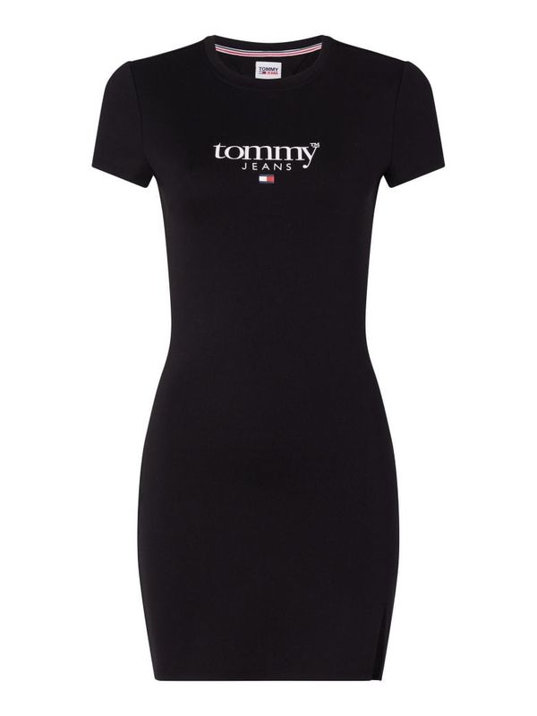 Tommy Hilfiger Jeans Tommy Jeans Dress - TJW ESS LOGO 1 BODYCON DRESS black